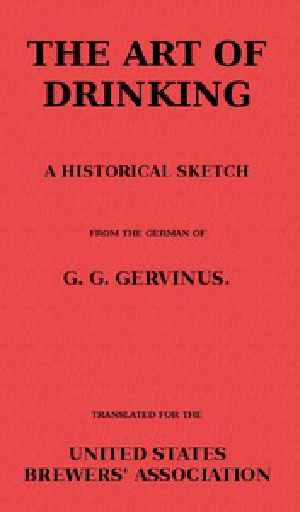 [Gutenberg 47076] • The Art of Drinking: A Historical Sketch